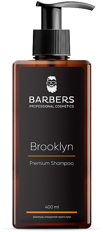 Szampon przeciwłupieżowy dla mężczyzn - Barbers Brooklyn Premium Shampoo