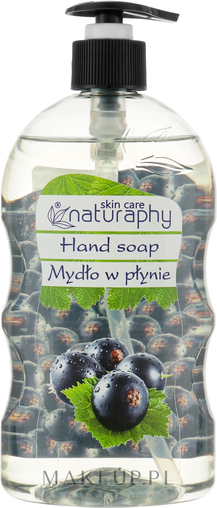 Mydło w płynie do rąk Porzeczka z aloesem - Naturaphy Hand Soap — Zdjęcie 650 ml
