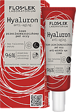 Krem przeciwzmarszczkowy pod oczy - Floslek Hyaluron Anti-Wrinkle Eye Cream — Zdjęcie N1
