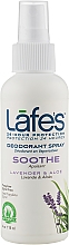 Kup Naturalny organiczny dezodorant w sprayu na bazie oleju konopnego Lawenda - Lafe's Natural Deodorant Spray
