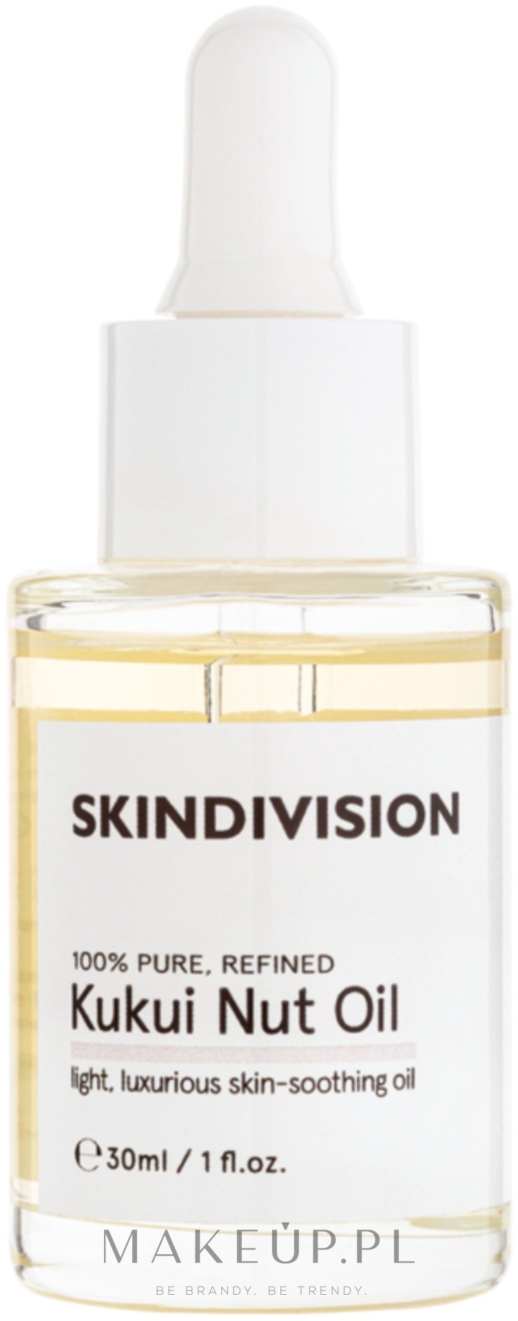 Olej do twarzy z orzechów kukui - SkinDivision 100% Pure Kukui Nut Oil — Zdjęcie 30 ml