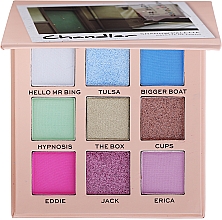 Paletka cieni do powiek - Makeup Revolution Friends X Revolution Eyeshadow Palette Chandler — Zdjęcie N1