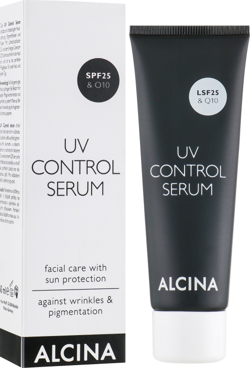 Przeciwsłoneczne serum do twarzy - Alcina N°1 UV Control Serum — Zdjęcie N1