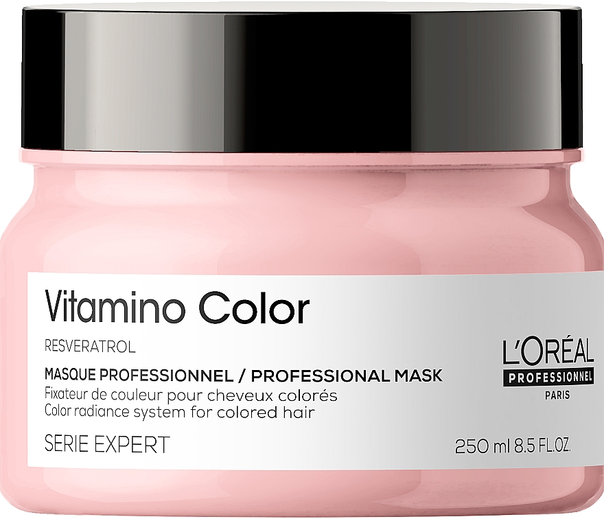 Witaminowa maska do włosów farbowanych - L'Oreal Professionnel Serie Expert Vitamino Color Resveratrol Mask