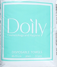 Kup Ręczniki, w opakowaniu, 40 x 70 cm, 50 g/m2, 50 szt, gładkie - Doily