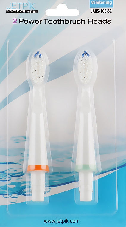 Końcówki do irygatora - Jetpik 2 Power Toothbrush Heads — Zdjęcie N1