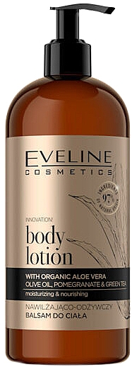 Nawilżająco-odżywczy balsam do ciała - Eveline Cosmetics Organic Gold  — фото N1