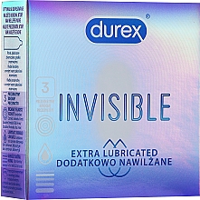 Prezerwatywy supercienkie, 3szt. - Durex Invisible — Zdjęcie N4