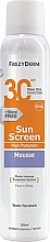 Pianka przeciwsłoneczna do twarzy i ciała SPF 30 - Frezyderm Sun Screen Mousse  — Zdjęcie N1