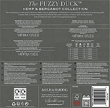 Zestaw, 4 produkty - Baylis & Harding The Fuzzy Duck Men's Hemp & Bergamot Luxury Gown Set — Zdjęcie N3
