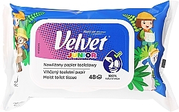 Kup Nawilżany papier toaletowy dla dzieci - Velvet Moist Toilet Tissue Junior