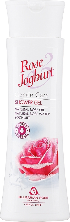Żel pod prysznic Jogurt i róża - Bulgarian Rose Rose & Joghurt Shower Gel — Zdjęcie N1