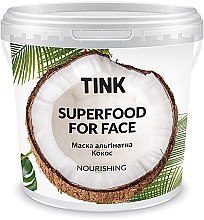 Kup Maska odżywcza do twarzy Kokos - Tink SuperFood For Face Nourishing Alginate Mask