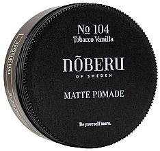 Kup Matowa pomada do włosów - Noberu Of Sweden No 104 Tobacco Vanilla Matte Pomade