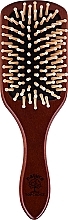 Szczotka do włosów Cherry, 62223, drewniana - Top Choice — Zdjęcie N1