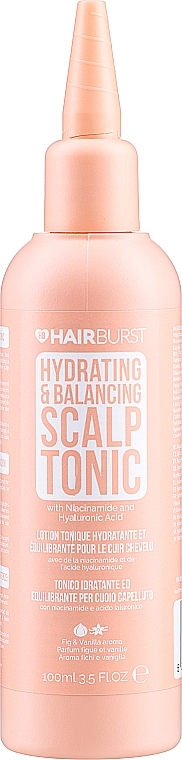 Tonik do włosów dla zdrowej skóry głowy - Hairburst Hydrating & Balancing Scalp Tonic — Zdjęcie N1