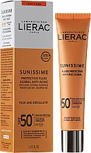 Kup Emulsja ochronna do twarzy i dekoltu SPF 50+ - Lierac Sunissime