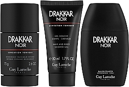 Guy Laroche Drakkar Noir - Zestaw (edt/50ml + s/g/50ml + deo/75ml) — Zdjęcie N3