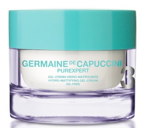Nawilżająco-matujący żel-krem bezolejowy do twarzy - Germaine de Capuccini Purexpert Oil-Free Hydro-Mattyfing Gel-Cream