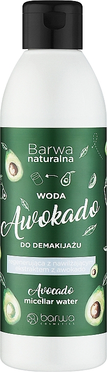 Micelarna woda do demakijażu Awokado - Barwa Avocado