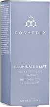 Krem liftingujący na szyję i dekolt - Cosmedix Illuminate Lift Neck Decollete Treatment — Zdjęcie N2