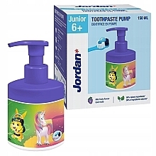 Kup Pasta do zębów dla dzieci w wieku 6+ - Jordan Junior Toothpaste Pump