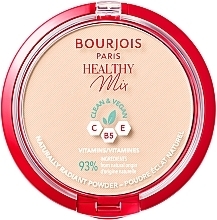 Kompaktowy puder do twarzy - Bourjois Healthy Mix Clean & Vegan Powder — Zdjęcie N1