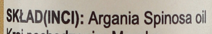Naturalny olej arganowy - Biomika Argan Oil — Zdjęcie N3