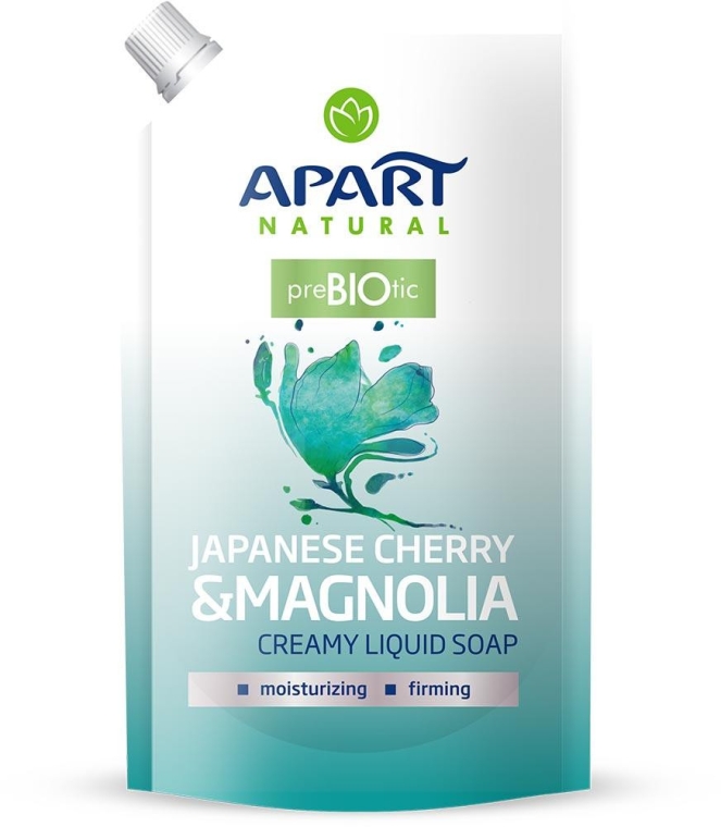 Mydło w płynie Japońska wiśnia i magnolia - Apart Natural Japanese Cherry & Magnolia Soap (uzupełnienie)