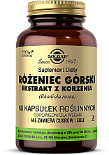 Kup Ziołowy suplement, Ekstrakt z korzenia rhodiola - Solgar Rhodiola Root Extract Herbal Supplement