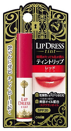 Balsam-tint do ust Red - Omi Brotherhood Lip Dress Tint SPF20 — Zdjęcie N1