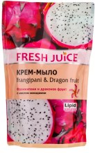 Kremowe mydło z olejem makadamia Plumeria i smoczy owoc - Fresh Juice Frangipani & Dragon Fruit (uzupełnienie) — Zdjęcie N1