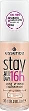 Kup PRZECENA! Długotrwały podkład w płynie - Essence Stay All Day 16h Long-Lasting Make-Up *