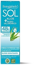 Krem do twarzy po ekspozycji na słońce - Bottega Verde Sol Aloe + Hyaluronic Acid Aftersun Face Cream — Zdjęcie N2