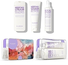 Kup Zestaw - Eleven Australia Blonde Holiday Trio (shm/300ml + cond/300ml + h/spray/200ml + bag)