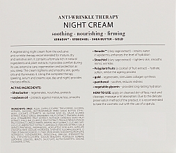 Złoty krem liftingujący na noc - Organique Eternal Gold Golden Lifting Night Cream — Zdjęcie N3