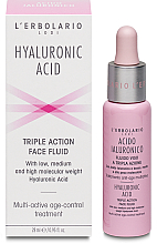 Kup Serum do twarzy z kwasem hialuronowym - L'Erbolario Hyaluronic Acid Triple Action Face Fluid