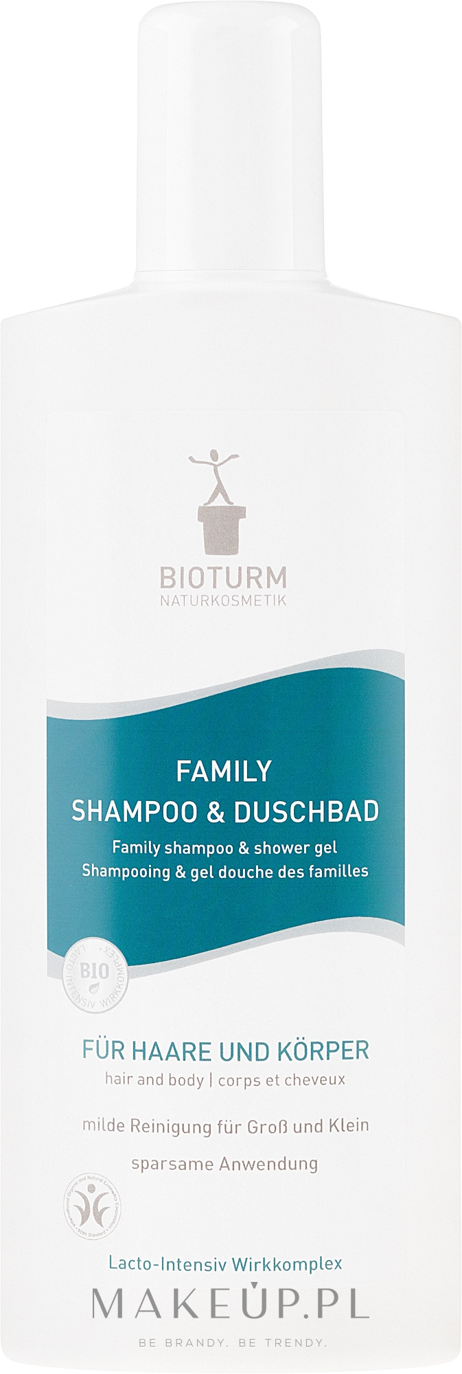 Rodzinny szampon i żel pod prysznic - Bioturm Family Shampoo & Shower Gel Nr.20 — Zdjęcie 500 ml