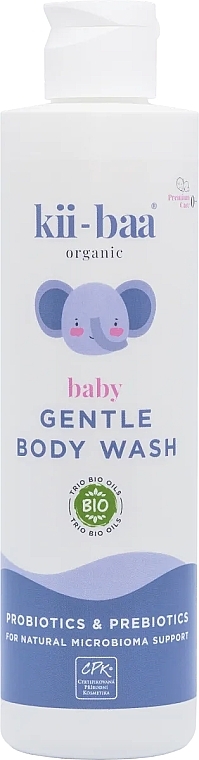 Delikatna emulsja oczyszczająca dla dzieci - Kii-baa Baby Gentle Body Wash — Zdjęcie N1