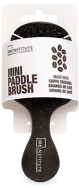 Szczotka do włosów - Idc Institute Coffee Based Bio Mini Brush Paddle — Zdjęcie N1