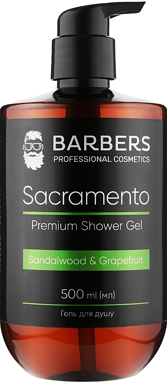 Żel pod prysznic - Barbers Sacramento Premium Shower Gel