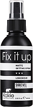 Matujący utrwalacz makijażu - Kokie Professional Fix It Up Setting Spray Fix It Up Matte — Zdjęcie N1