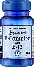 Kompleks witamin z grupy B, tabletki - Puritan's Pride Premium B-Complex With B-12 — Zdjęcie N1