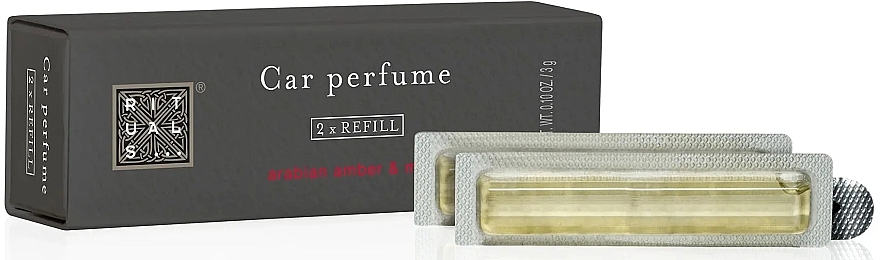 Odświeżacz powietrza do samochodu, uzupełnienie - Rituals Homme Car Perfume Refill Amber & Musk — Zdjęcie N1