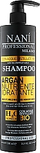 Kup Szampon do włosów suchych i zniszczonych - Nanì Professional Milano Nourishing Moisturizing Argan Shampoo
