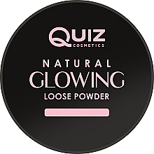Puder do twarzy - Quiz Cosmetics Natural Glowing Loose Powder — Zdjęcie N1