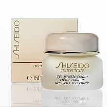 PRZECENA! Krem przeciwzmarszczkowy do skóry wokół oczu - Shiseido Concentrate Eye Wrinkle Cream * — Zdjęcie N3