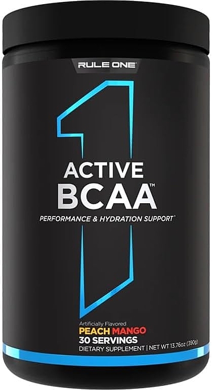 Aminokwas Brzoskwinia-mango - Rule One Active BCAA Peach Mango — Zdjęcie N1