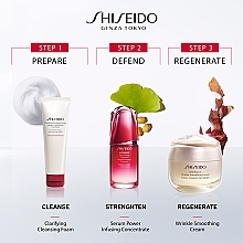 Zestaw - Shiseido Benefiance Holiday Kit (f/cr 50 ml + foam 15 ml + f/lot 30 ml + f/conc 10 ml) — Zdjęcie N5