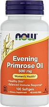 Olej z wiesiołka w kapsułkach, 500 mg - Now Foods Evening Primrose Oil — Zdjęcie N1